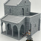 Foto del producto Tabletop 28mm The Printing Goes Ever On (TPGEO) 0: Casa de campo medieval A - Edificio de piedra del reino humano Gonthan - Terreno transitable
