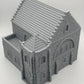 Foto del producto Tabletop 28mm The Printing Goes Ever On (TPGEO) 0: Casa residencial medieval B - Edificio de piedra del reino humano Gonthan - Terreno transitable