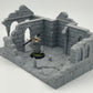Foto del producto Tabletop 28mm The Printing Goes Ever On (TPGEO) 0: Ruina de casa medieval A1 - Restos del edificio del reino humano Gonthan