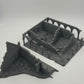 Foto del producto Tabletop 28mm The Printing Goes Ever On (TPGEO) 0: Casa A Ruinas Ciudad Marfil - Edificio Reino de Gonthan - Terreno de Tabletop