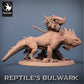 Lizardfolk Domador de Bestias - Guerrero Lagarto con Monitor (F1)