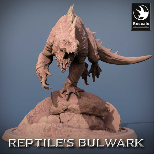 Waran - Lagarto del desierto - Bestia salvaje peligrosa (D2)