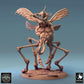 Foto del producto Tabletop 28mm Lord of the Print (LotP) 0: Miniatura de Tabletop: Jinete de bestia cornuda sobre una enorme bestia mosquito - Monstruo insecto, bestia voladora, demonio de enjambre - E5 Dravon Pursuit (24_08_E5)