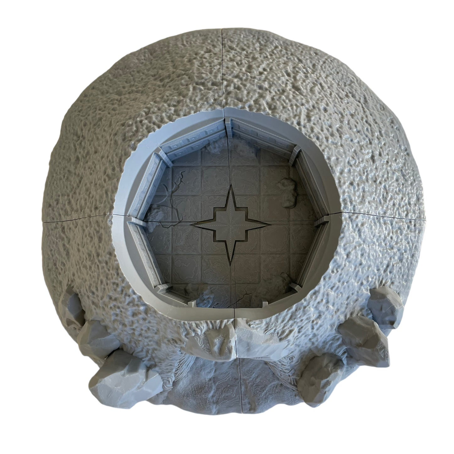 Foto del producto Tabletop 28mm The Printing Goes Ever On (TPGEO) 0: Gran cámara funeraria catacumbas - Tumba fantasmal bajo la colina - Tumbas en la colina