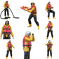 Foto del producto Diorama y modelo de figura en miniatura: Set de rescatistas, 8 figuras