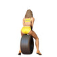 Foto del producto 0: Chica de cuadrícula: mujer con neumático - Carrera