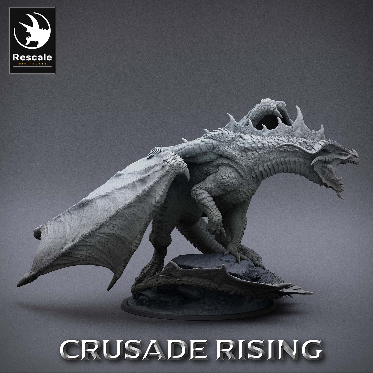 Dragón Cromático Rojo - Criatura Poderosa y Gigante (A)