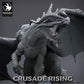 Dragón Cromático Rojo - Criatura Poderosa y Gigante (A)