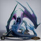 Foto del producto Tabletop 28mm Lord of the Print (LotP) 0: Tabletop Miniatura: Saphirdrache (Sapphire Dragon, adulto), Kristalldrache, Edelstein-Drache, Gran Dragón, Boss, listo para saltar, ataque de aliento (26_03_C1)