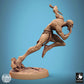 Foto del producto Tabletop 28mm Lord of the Print (LotP) 1: Miniatura de Tabletop: Ghoul salvaje en ataque saltante con garras - Ghoul, monstruo no muerto, bestia depredadora, acechador nocturno, jefe/elite enemigo (24_11_B1)