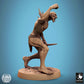 Foto del producto Tabletop 28mm Lord of the Print (LotP) 1: Miniatura de Tabletop: Berserker Ghoul Salvaje - Criatura demoníaca, bestia infernal rugiente, abominación de combate cuerpo a cuerpo (24_11_B39)