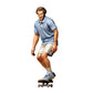 Foto de producto de modelismo para diorama 4: Figura de pie: skater con las rodillas flexionadas sobre monopatín (Ref. n.º 528)