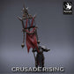 Portador de Estandarte Templario - Poderoso Gobernante de la Orden del Templo - Caballero Templario (D1)