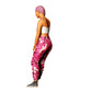 3DP Miniatures 4: Stehende Figur: Frau mit Zopf, bauchfreiem Top & Tarnhose (Ref. Nr. 470)