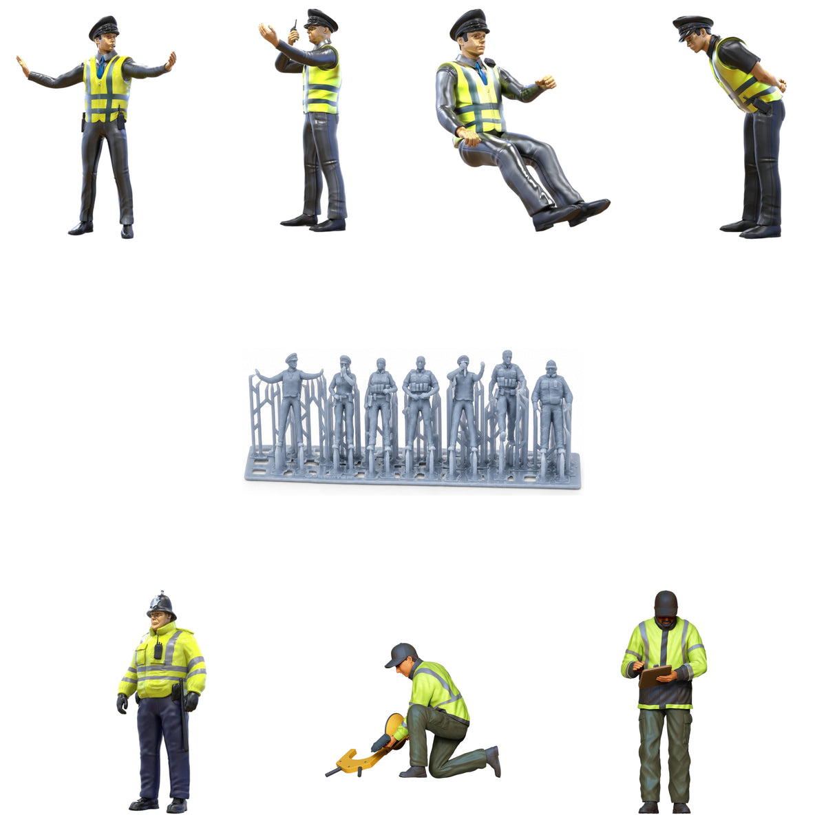 3drifter-miniatures Polizisten Hauptbild