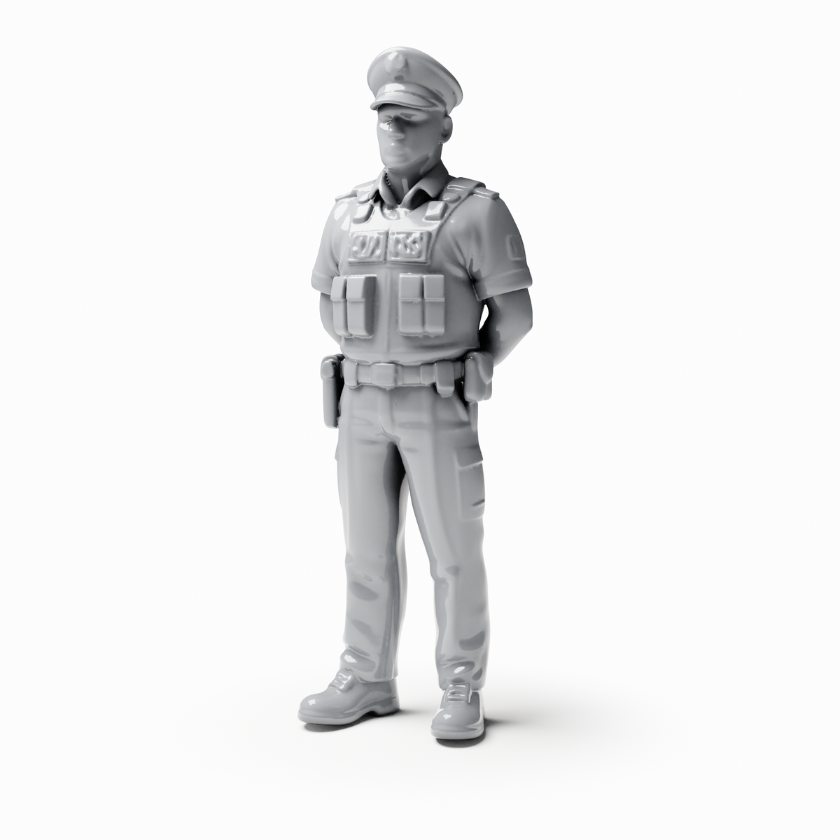 3drifter-miniatures Streifenpolizei Figurenansicht 2