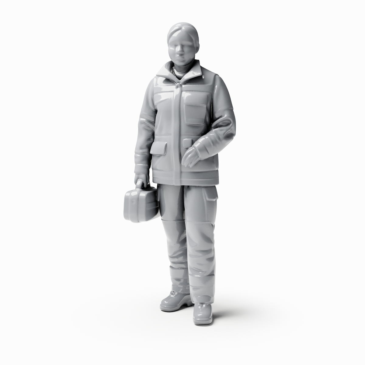 3drifter-miniatures Sanitäter Figurenansicht 3