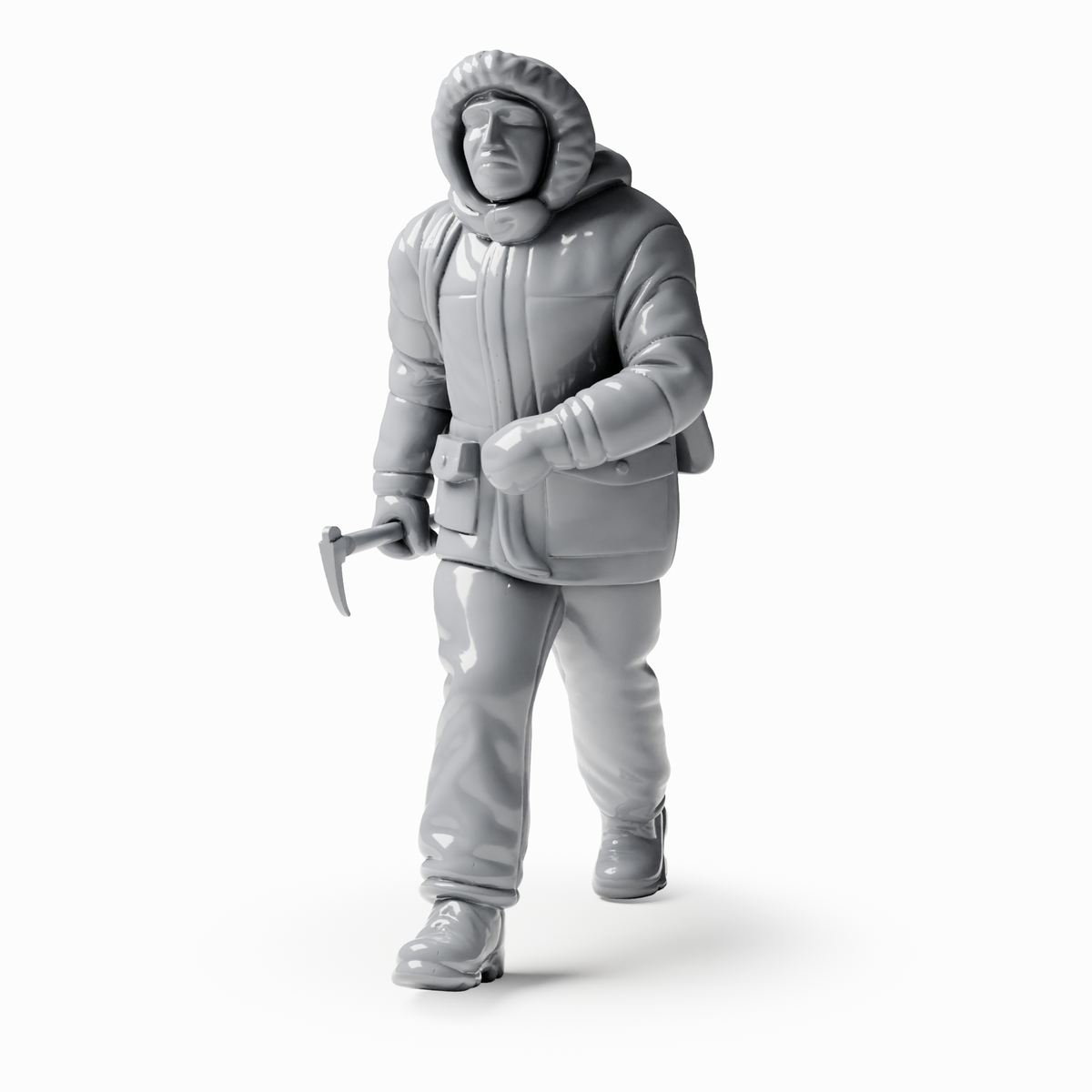 3drifter-miniatures Polarforscher Figurenansicht 3