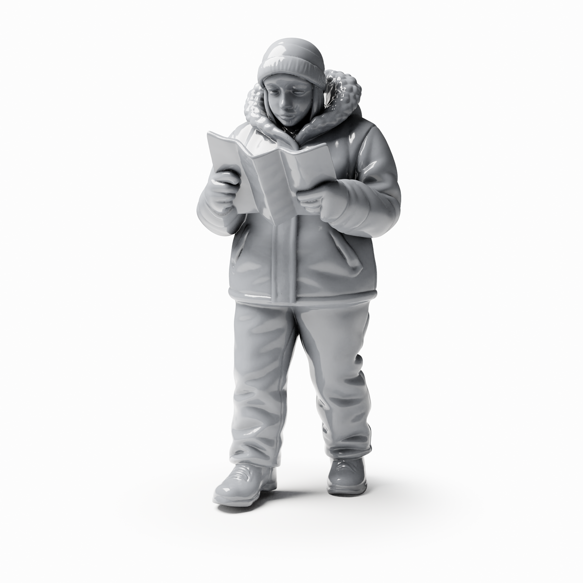 3drifter-miniatures Polarforscher Figurenansicht 5