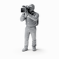 3drifter-miniatures Reporter & Kamerateam Figurenansicht 4