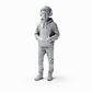 3drifter-miniatures Passanten & Kinder Figurenansicht 3