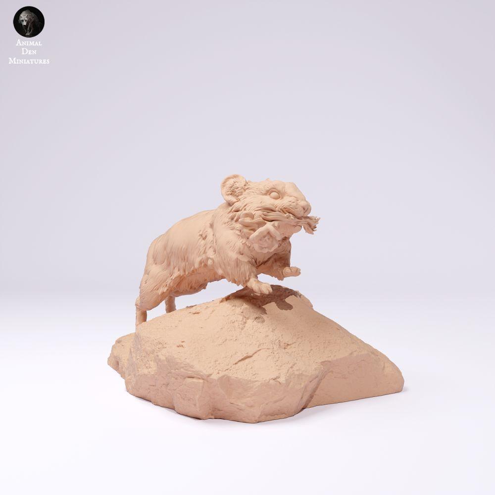 Foto de producto 2: figura de animal salvaje: pika americana - corriendo (25_01_07)