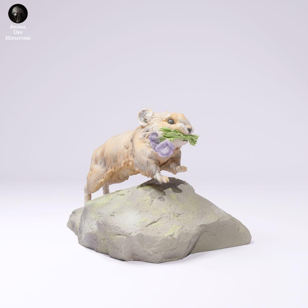 Foto de producto 3: Figura de animal salvaje: pika americano - corriendo (25_01_07)