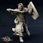 Foto del producto Tabletop 28mm The Printing Goes Ever On (TPGEO) 0: 9 héroes en pose de combate: compañeros de humanos, elfos, enanos y medianos - guerreros