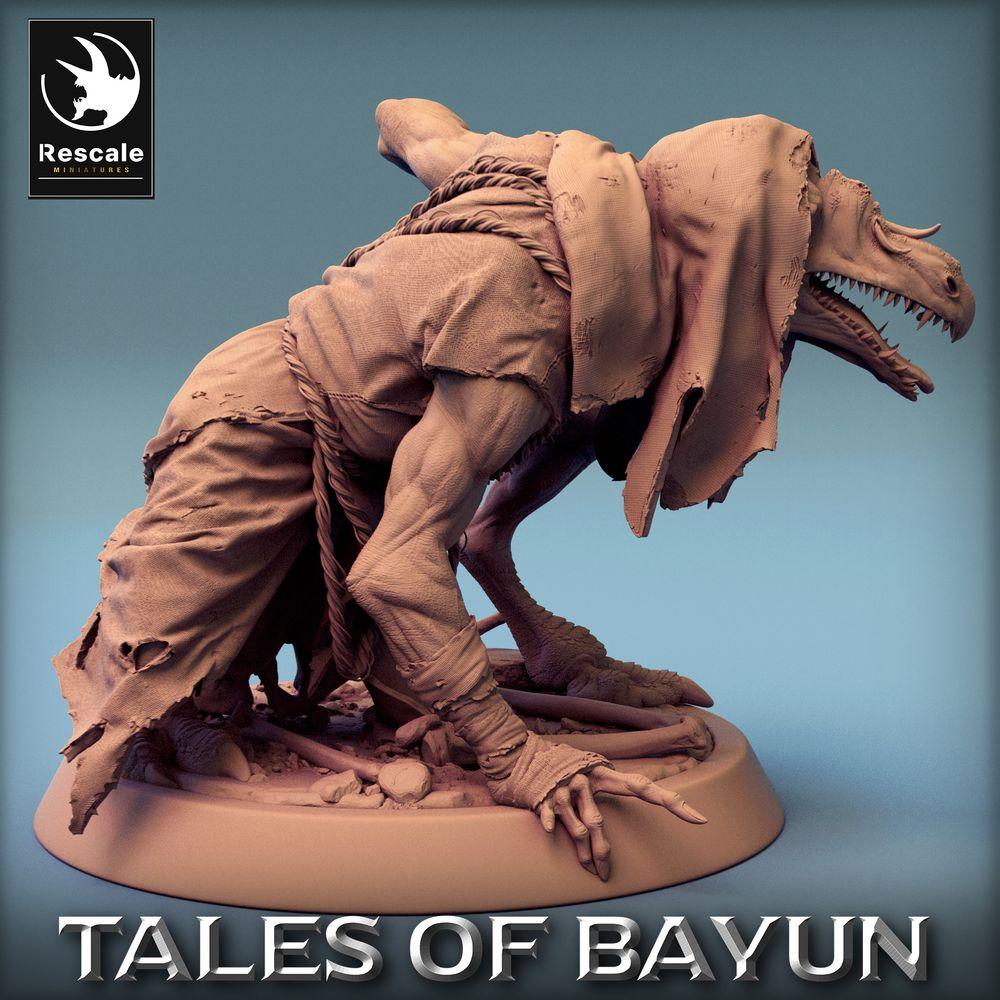 Produktfoto Tabletop 28mm Lord of the Print (LotP) 0: Tabletop Miniatur: Kikimora Ghul/Ghoul, schleichender Krähen-Kultist, Sumpfhexer, Knochenhüter, Dungeon-Boss (24_01_E1)