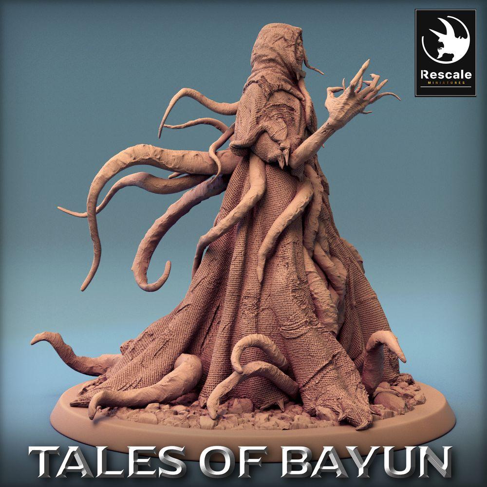 Produktfoto Tabletop 28mm Lord of the Print (LotP) 0: Tabletop Miniatur: Dunkler Beschwörer, Nekromant, Eldritch Kultist, Tentakel-Magier - Liho (24_01_J)