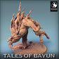 Foto del producto Tabletop 28mm Lord of the Print (LotP) 0: Miniatura de Tabletop: Hombre Lobo / Werewolf, Bestia del Bosque, Golem de Raíz, Elemental de la Naturaleza en forma de Lobo (24_01_K)