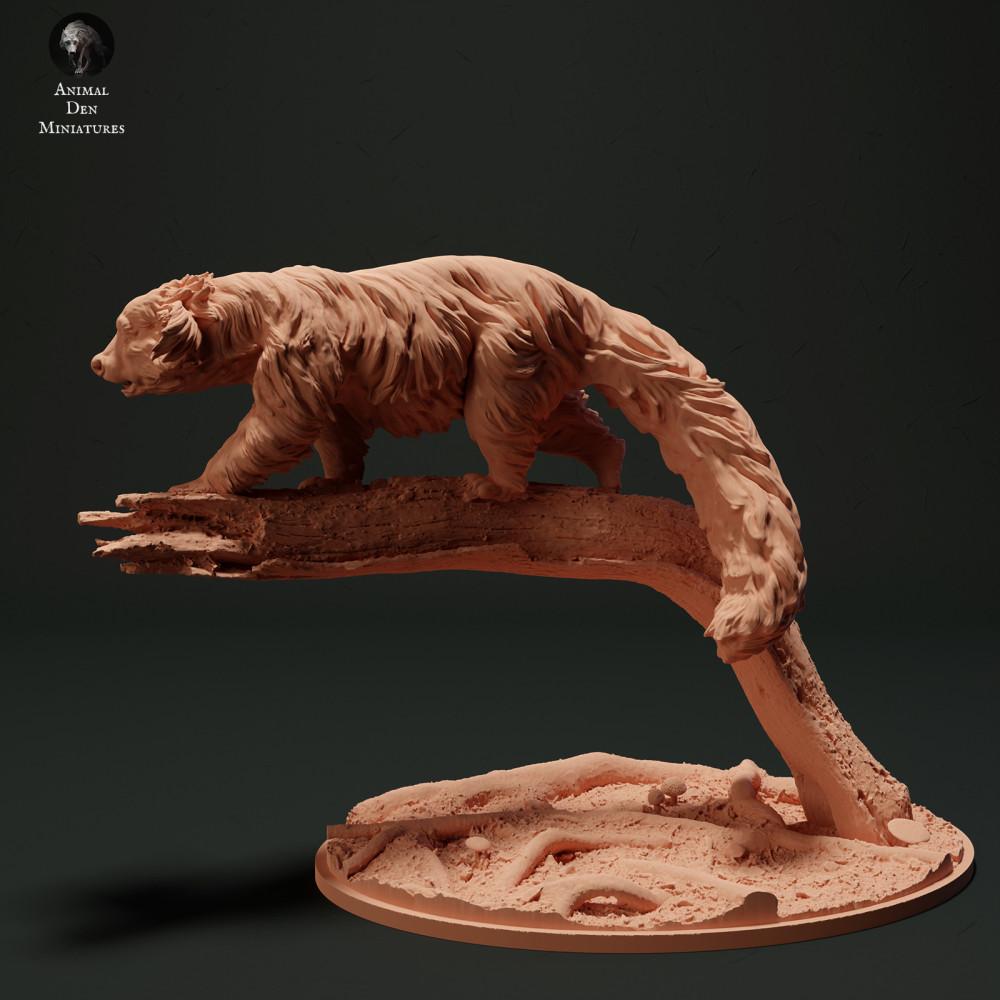 Foto de producto de figura de animal Animal Den Miniatures 1: Figura de animal salvaje: binturong (23_05_10)