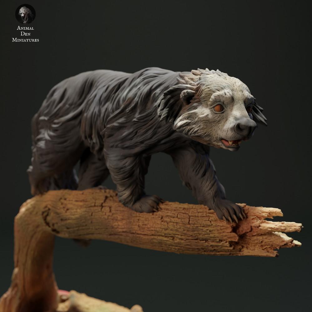 Foto de producto figura de animal Animal Den Miniatures 2: figura de animal salvaje: binturong (23_05_10)