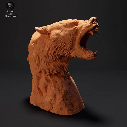 Foto de producto figura animal Animal Den Miniatures 0: Figura de animal salvaje: oso negro americano - busto (23_09_16)