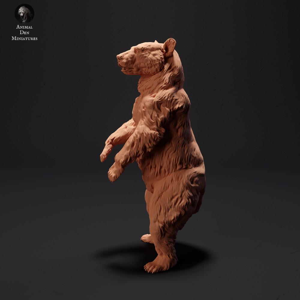 Foto de producto de figura animal Animal Den Miniatures 1: figura de animal salvaje: oso negro - de pie (23_09_15)