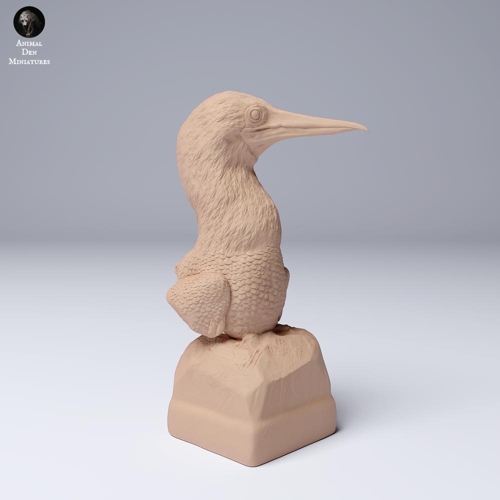 Foto de producto 2: Figura de animal ave marina: piquero de patas azules - busto (24_08_02)