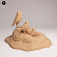 Foto de producto de figura animal Animal Den Miniatures 1: Figura de animal salvaje: mochuelos de madriguera (25_09_16)