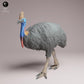Foto del producto Tabletop 28mm Lord of the Print (LotP) 3: Figura de animal de ave silvestre: casuario australiano (26_05_10)