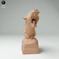 Foto de producto 1: Figura de animal salvaje: Busto de pantera nebulosa - bostezando (25_02_09)