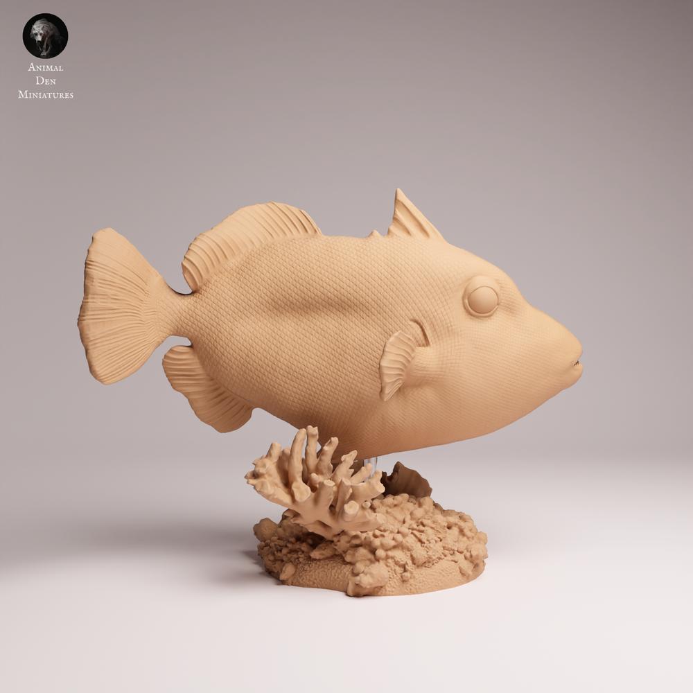 Foto de producto 1: Figura de animal marino: pez ballesta payaso (25_10_07)