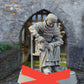 Foto del producto figura histórica medieval escala 75mm The Printing Goes Ever On (TPGEO) 0: Figuras de caballeros medievales, aldeanos, zapatero con silla - modelos de 75mm - ciudad medieval