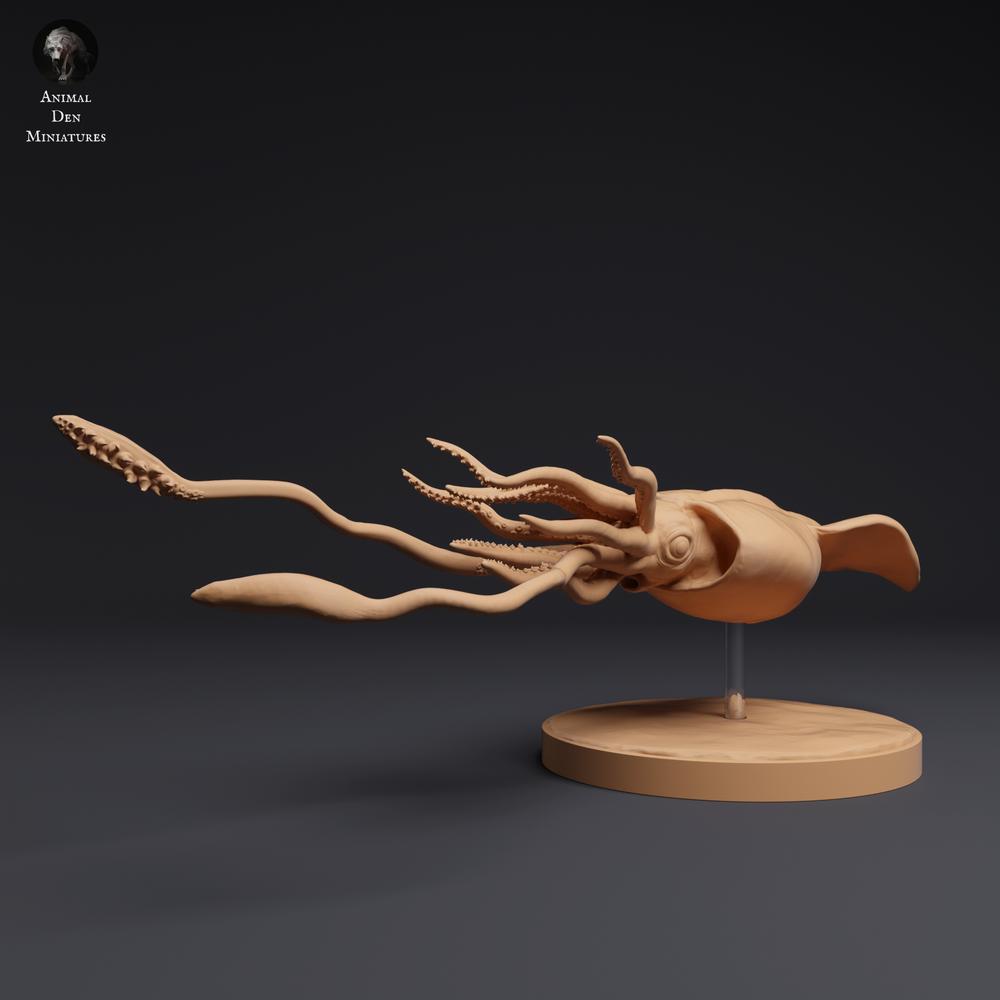Foto de producto 2: figura de animal marino: calamar colosal (25_04_05)