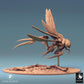 Produktfoto Tabletop 28mm Lord of the Print (LotP) 0: Tabletop Miniatur: Insektoide Flugbestie - Mantiskreatur mit Sichelarme, Schwarmkreatur, Riesenwespe Giant Wasp (24_07_D8)