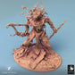 Foto del producto Tabletop 28mm Lord of the Print (LotP) 0: Miniatura de Tabletop: Espíritu del bosque, Golem de raíces, Guardián de espinas con lanza (24_07_C7)