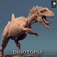 Foto del producto Tabletop 28mm Lord of the Print (LotP) 0: Miniatura de Tabletop: Concavenator en ataque, dinosaurio depredador - Bestia Raptor, jefe enemigo para Wargaming y Skirmish (24_06_C1)