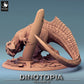 Foto del producto Tabletop 28mm Lord of the Print (LotP) 0: Miniatura de Tabletop: Concavenator, dinosaurio depredador, bestia prehistórica, lagarto gigante parecido a un dragón, monstruo jefe (24_06_C6)