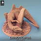 Foto del producto Tabletop 28mm Lord of the Print (LotP) 0: Miniatura de Tabletop: Concavenator, dinosaurio depredador, bestia prehistórica, lagarto gigante parecido a un dragón, monstruo jefe (24_06_C6)