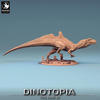 Foto del producto Tabletop 28mm Lord of the Print (LotP) 0: Miniatura de Tabletop: Concavenator, bestia raptor, monstruo prehistórico en ataque (24_06_C7)