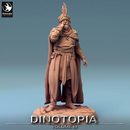 Foto del producto Tabletop 28mm Lord of the Print (LotP) 0: Miniatura de Tabletop: Príncipe del Desierto y Señor Nómada, Líder de Caravana y Sultán - Desert Prince Nomad Lord (24_06_E22)