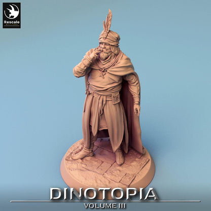 Foto del producto Tabletop 28mm Lord of the Print (LotP) 0: Miniatura de Tabletop: Príncipe del Desierto y Señor Nómada, Líder de Caravana y Sultán - Desert Prince Nomad Lord (24_06_E22)